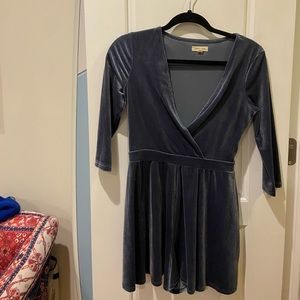 Blue Velvet romper